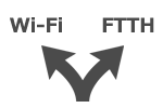モバイルWi-Fiと光ファイバーの比較