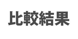 auひかりとソフトバンク光の比較結果