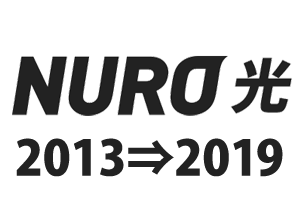 NURO光のサービス軌跡