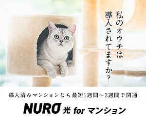 NURO光の猫広告１１