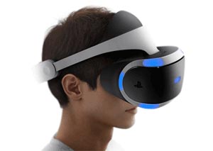 PS VR装着イメージ