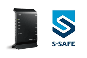 So-net光プラス無線LANとS-SAFE